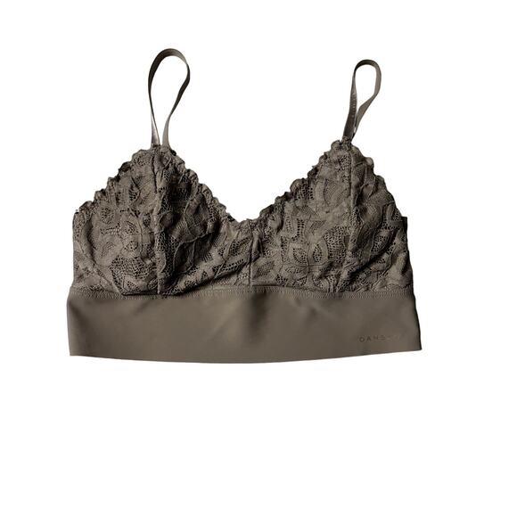 Danskin Taupe Bralette Women's Size Small Super Soft Band Padded - Picture 1 of 6